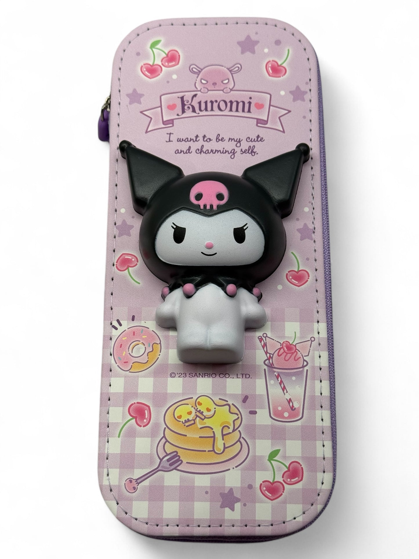 Kuromi cute 3D pencil case